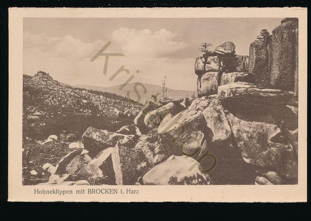 KRST008-0175_0.jpg Hohneklippen mit Brocken i Harz [KRST008-0175