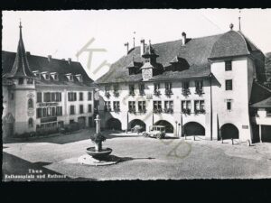Thun - Rathausplatz und Rathaus [KRST008-0227