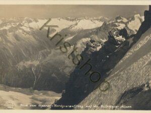 Blick vom Olperer-Nordgrataufstieg auf die Zillertaler Alpen [KRST008-0337