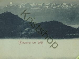 Panorama vom Rigi (damage - Mangel) [KRST008-0391