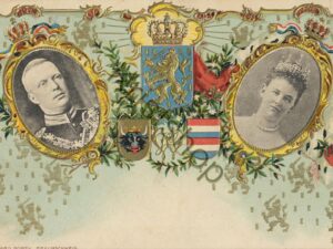 Koningin Wilhlemina en Prins hendrik [KRST008-0457