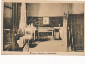 Weimar - Litszt-Haus - Schlafzimmer [KRST008-0649
