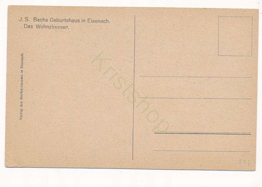 KRST008-0651_1.jpg Eisenbach - JS Bachs Geburtshaus - Das Wohnzimmer [KRST008-0651 - Afbeelding 2