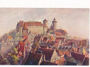 Nürnberg - Burg von Süden [KRST008-0692
