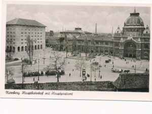 Nürnberg - Hauptbahnhof mit Hauptpostamt [KRST008-0745