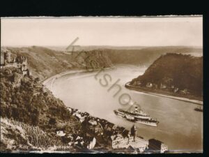Burg Katz und st Goarhausen [KRST008-1002