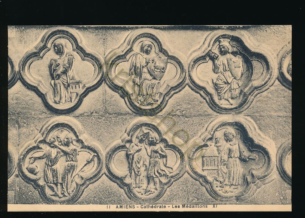 KRST008-1048_0.jpg Amiens - Cathédrale - Les Médaillons [KRST008-1048