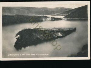 Urftalsperre in der Eifel - Insel Krummenauel [KRST008-1053