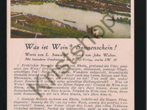 Was ist Wein? Sonnenschein -Worte von LSeewaldt [KRST008-1217