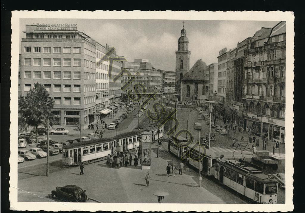 KRST008-1522_0.jpg Frankfurt am Main - Roßmarkt und Katharinenkirche [KRST008-1522