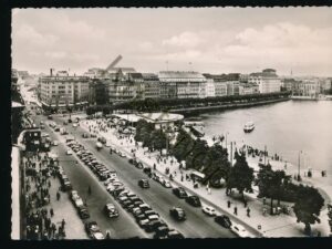Hamburg - Jungfernstieg mit Alsterpavillon [KRST008-1549