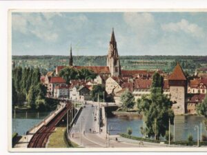 Konstanz am Rodensee - Rheinbrücke mit Münster [KRST008-1645