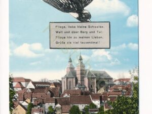 Walldürn - Fliege, liebe kleine Schwalbe - mit sonderstempel [KRST008-1701