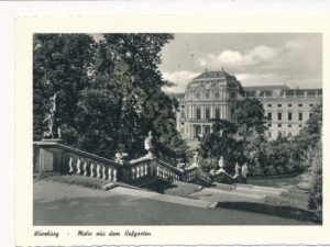 Würzburg - Motiv aus dem Hofgarten - mit sonderstempel [KRST008-1729