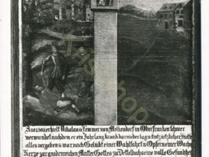 Wallfahrtskirche Dettelbach am Main - Votivbild- mit sonderstempel [KRST008-1755