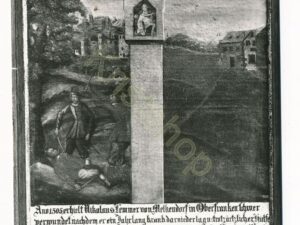 Wallfahrtskirche Dettelbach am Main - Votivbild- mit sonderstempel [KRST008-1762
