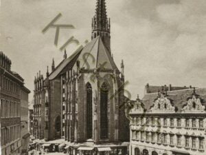 Würzburg - Marienkapelle mit Falkenhaus [KRST008-1863)