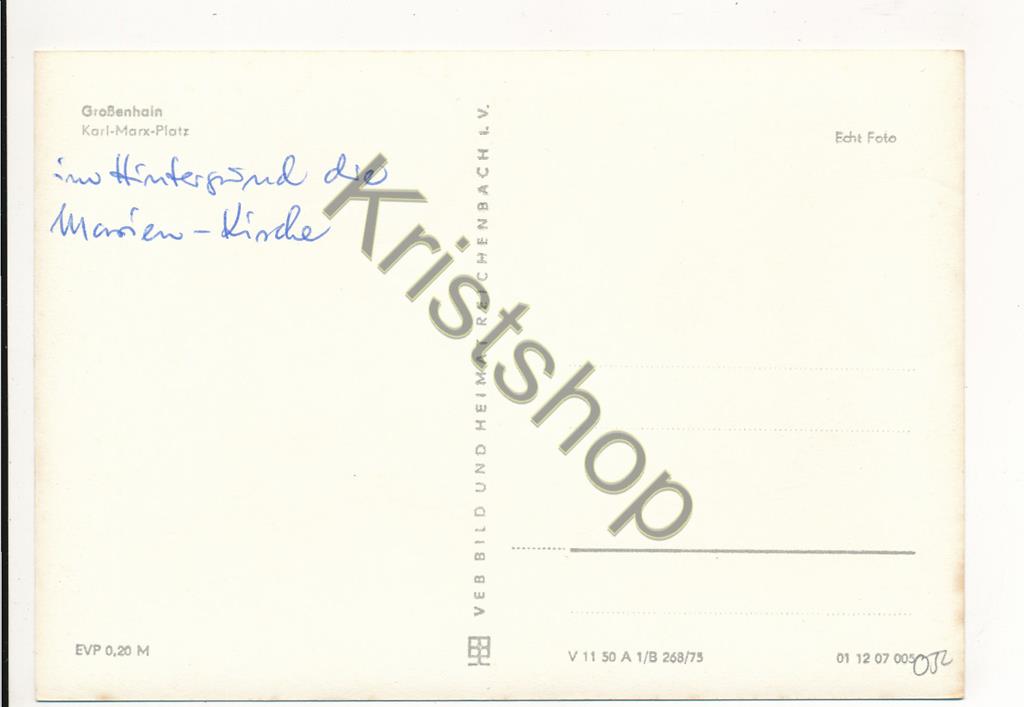 KRST008-2032_1.jpg Großenhain -Karl-Marx-Platz [KRST008-2032 - Afbeelding 2