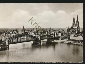 Köln a Rh -Hohenzollernbrücke [KRST008-2122