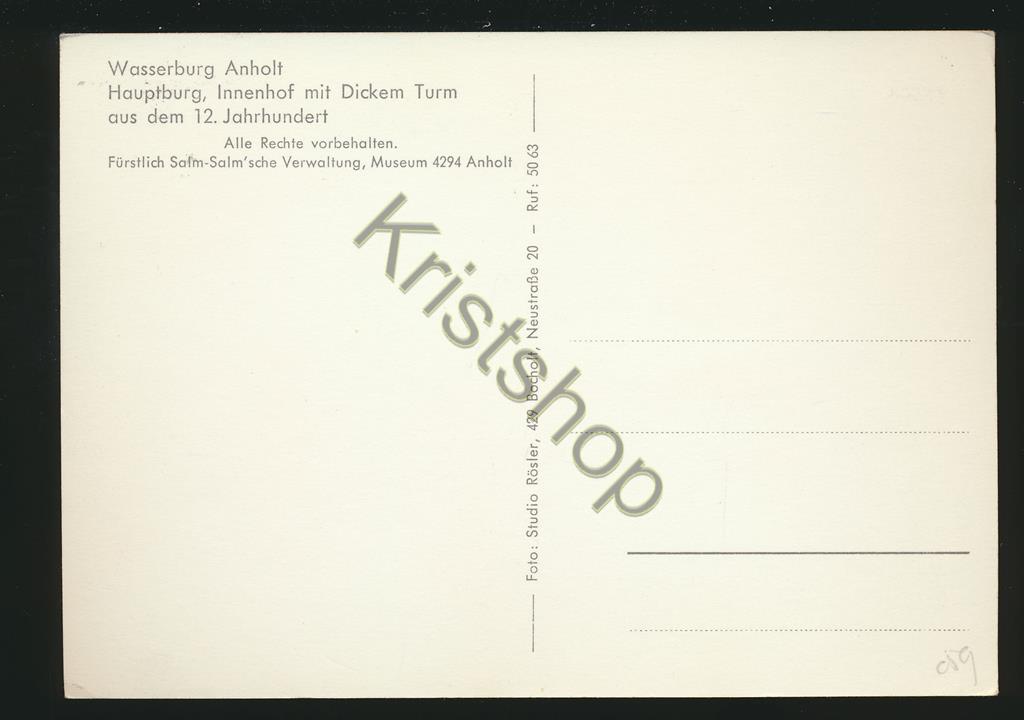 KRST008-2159_1.jpg Wasserburg Anholt - Hauptburg [KRST008-2159 - Afbeelding 2