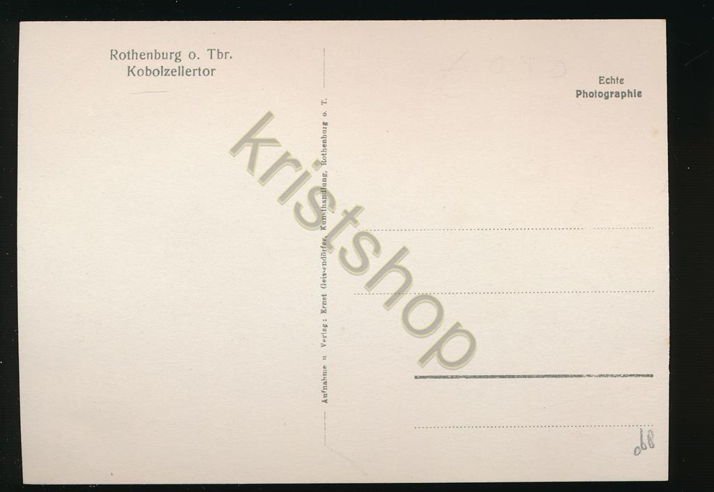 KRST008-2368_1.jpg Rothenburg - Kobolzellertor [KRST008-2368 - Afbeelding 2