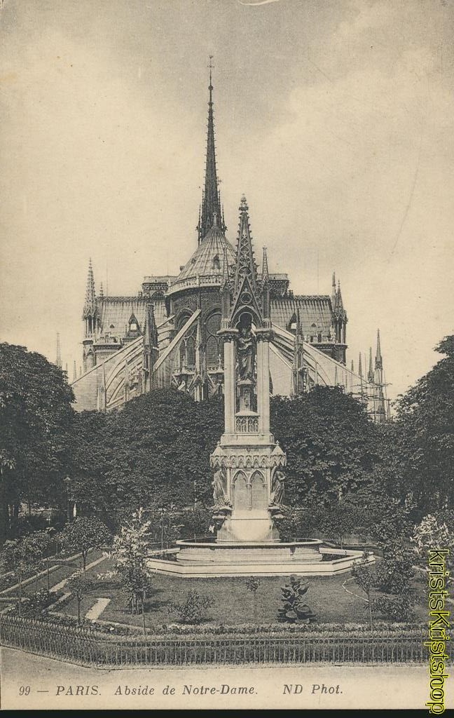 KRST008-2804_0.jpg Paris - Abside de Notre-Dame [KRST008-2804