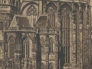 Aachen - Dom - Partie an der Südseite [KRST008-2814