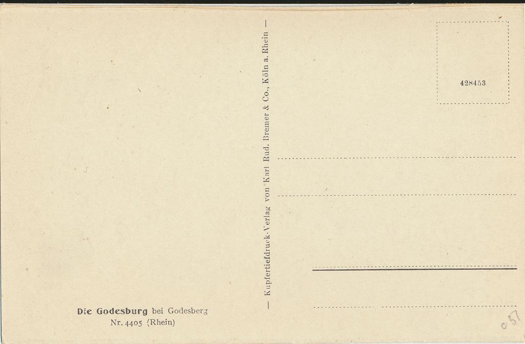 KRST008-3151_1.jpg Die Godesburg bei Godesberg [KRST008-3151 - Afbeelding 2