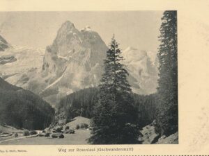 Gletscherschlucht Rosenlaui - Weg zur - Gschwandenmatt [KRST008-3179