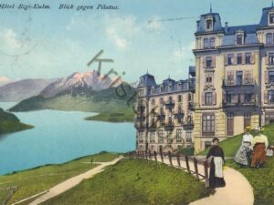 Hôtel Rigi-Kulm - Blick gegen Pilatus [KRST008-3272