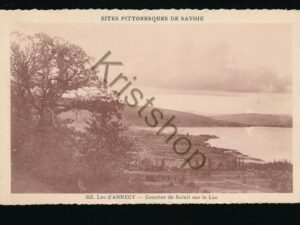 Lac d'Annecy - Coucher de Soleil sur le Lac [KRST008-3701