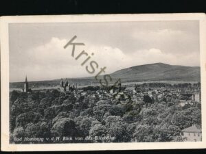 Bad Homburg vd H Blick von der Ellerhöhe [KRST008-3710