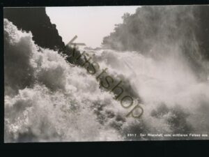 Der Rheinfall vom mitteren Felsen aus [KRST008-3735
