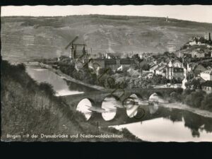 Bingen mit der Drususbrücke [KRST008-3805