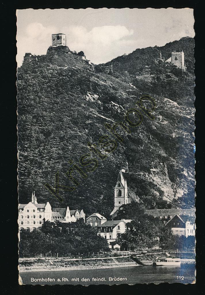 KRST008-3966_0.jpg Bornhofen a Rh Mit den feindl Brüdern [KRST008-3966