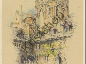 Oxford - Quadrangle in Merton  College [KRST008-4053