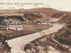 Blick vom Lilienstein Elbaufwärts - Sächs Schweiz [KRST008-4214