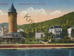 Bad Ems - Wasserturm und Villen an der Lahn [KRST008-4367