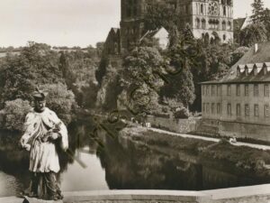 Limburg an der Lahn - Hlg Nepomuk und Dom [KRST008-4476