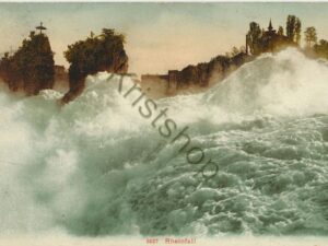 Rheinfall mit Schloss Laufen [KRST008-4658