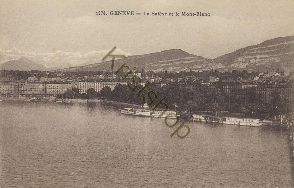 KRST008-4685_0.jpg Genève - Le Salève et le Mont Blanc [KRST008-4685