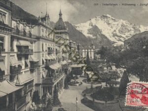 Interlaken - Höheweg - Jungfrau [KRST008-4693