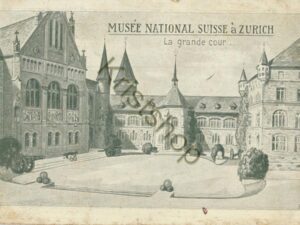 Zürich - Musée National Suisse - La grande cour [KRST008-4736