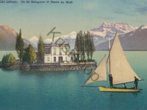 Lac Léman - Ile de Salagnon et Dents du Midi [KRST008-4749
