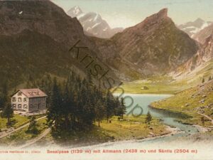 Seealpsee mit Altmann und Säntis [KRST008-4750