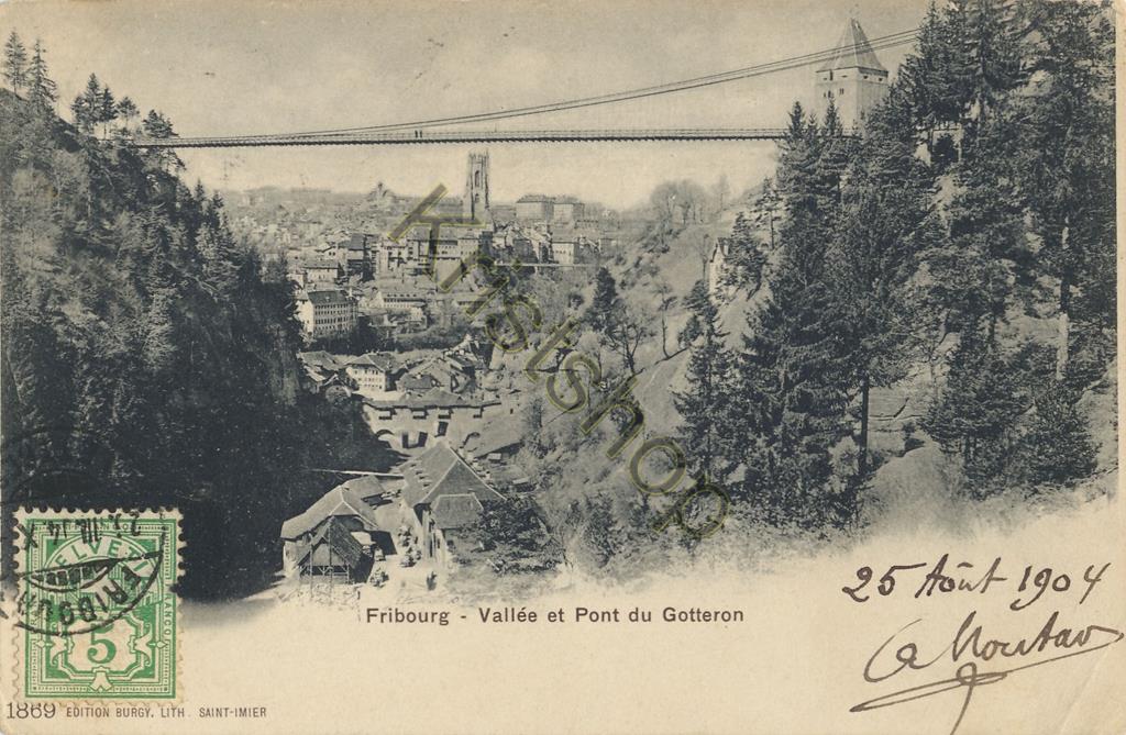 KRST008-4783_0.jpg Fribourg - Vallée et Pont du Gotteron [KRST008-4783