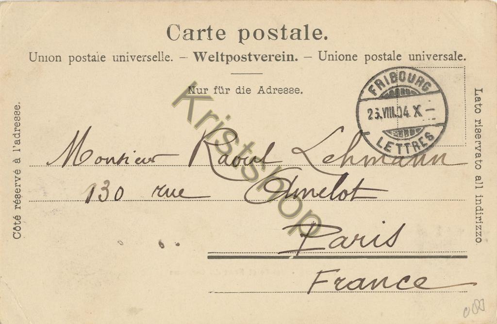 KRST008-4783_1.jpg Fribourg - Vallée et Pont du Gotteron [KRST008-4783 - Afbeelding 2