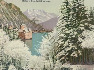 Chillon et Dent du Midi en Hiver [KRST008-4789