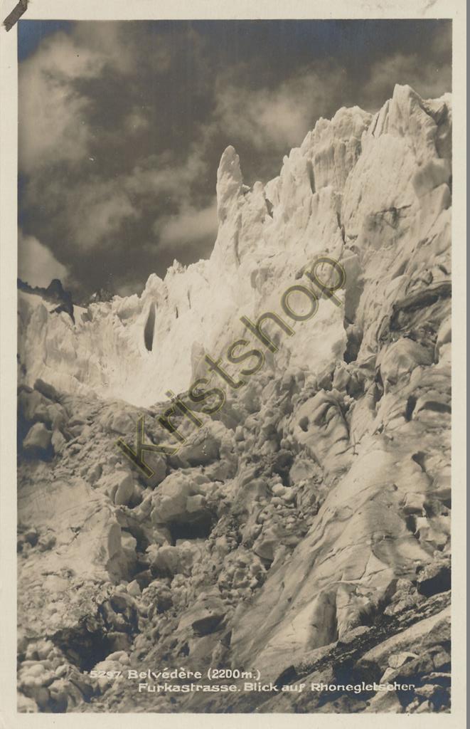 KRST008-4879_0.jpg Furkastrasse - Blick auf Rhonegletscher [KRST008-4879