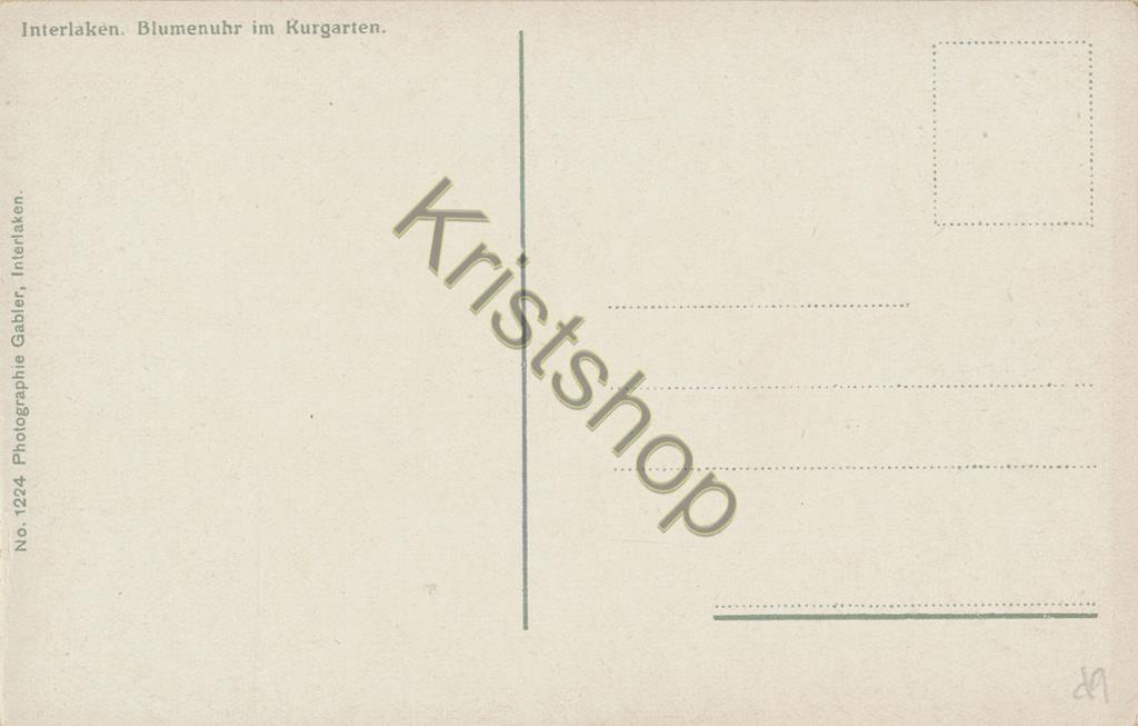KRST008-4919_1.jpg Interlaken - Blumenuhr im Kurgarten [KRST008-4919 - Afbeelding 2